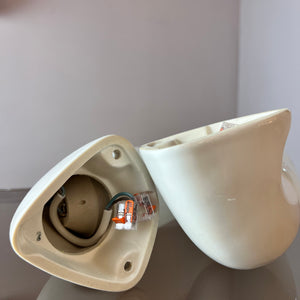 Set: 2x Wandlampe Modell 6035 weiß von Sigvard Bernadotte für Ifö