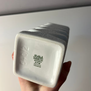 Vase 640/2 weiß Biskuitporzellan von Royal Porzellan Bavaria KPM