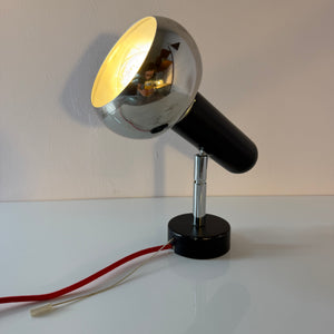 Wandlampe schwarz Chrom von Simon & Schelle (Sische)