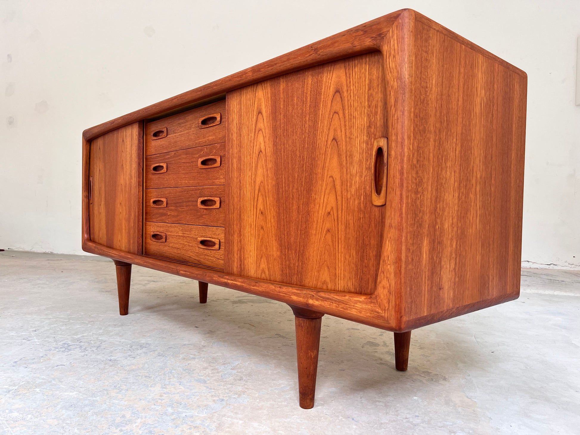 Sideboard Teak von H.P. Hansen - Breite 169 cm