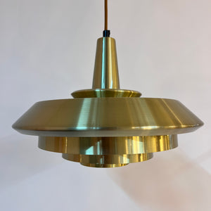 Lamellenlampe gold aus Dänemark