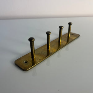Hakenleiste Messing aus Dänemark