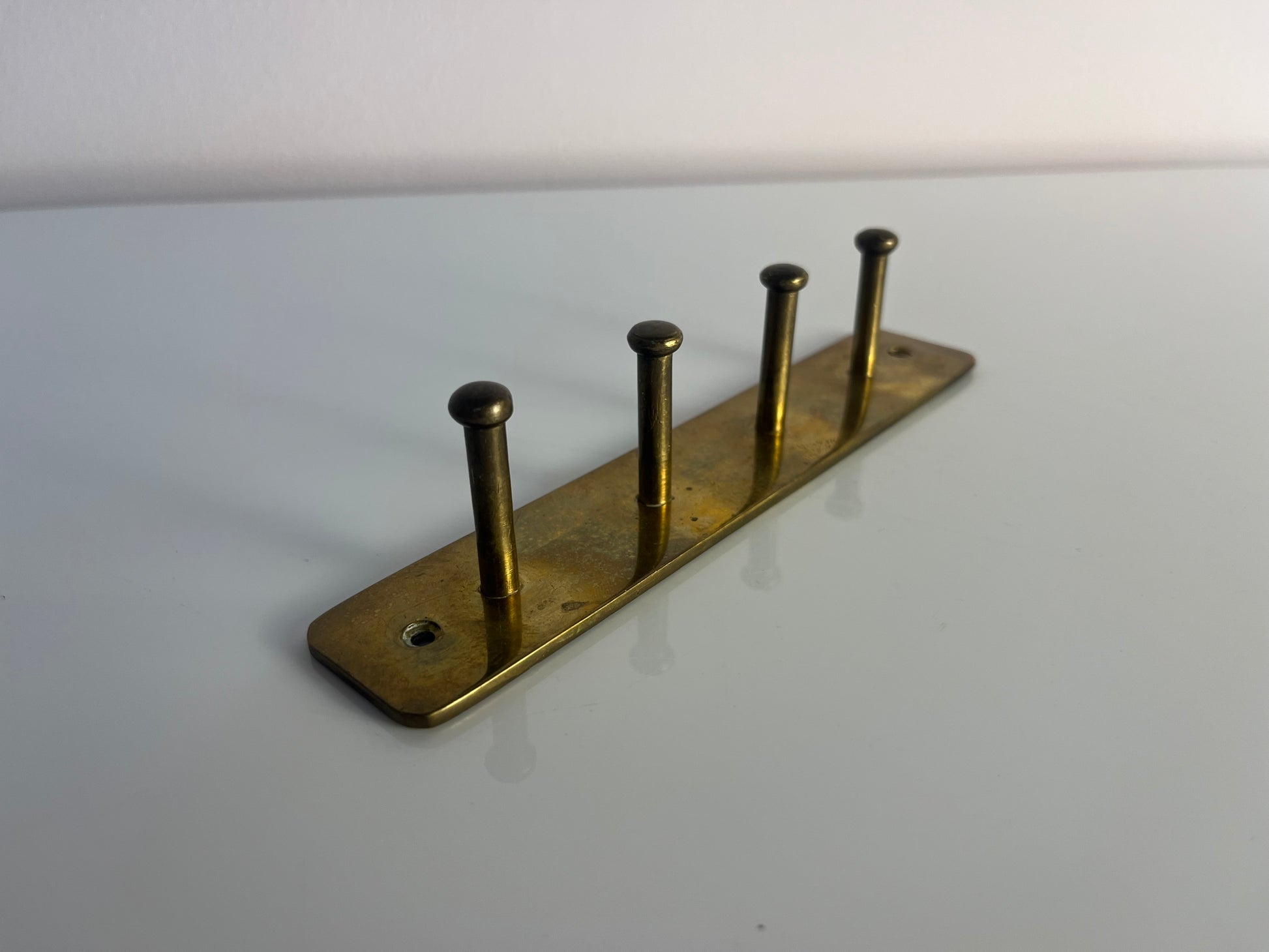 Hakenleiste Messing aus Dänemark