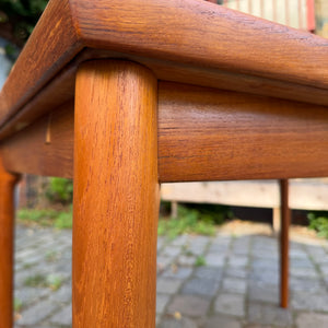 Ausziehbarer Esstisch Teak von Grete Jalk für Glostrup