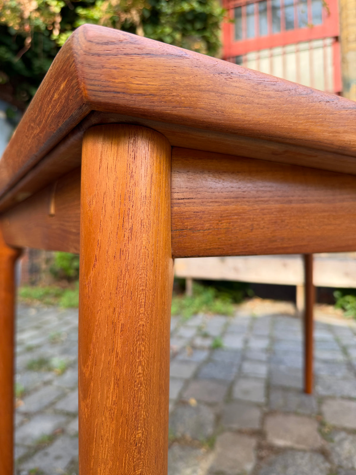 Ausziehbarer Esstisch Teak von Grete Jalk für Glostrup