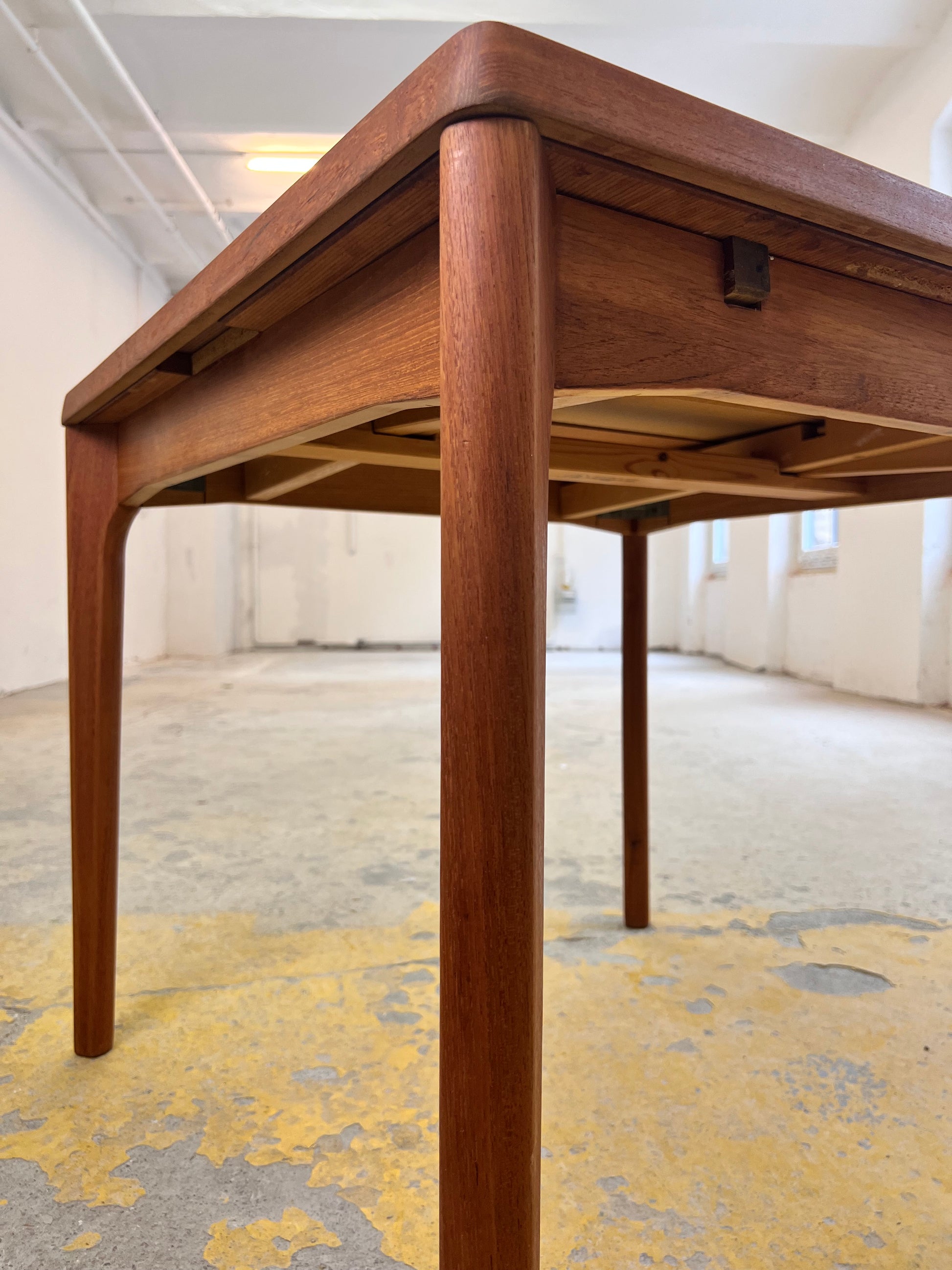 Ausziehbarer quadratischer Esstisch Teak von Vejle