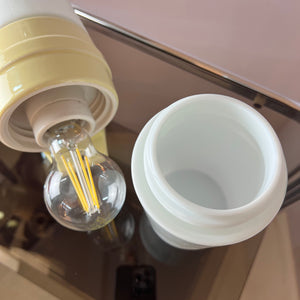 Wandlampe Modell 6065 gelb von Sigvard Bernadotte für Ifö