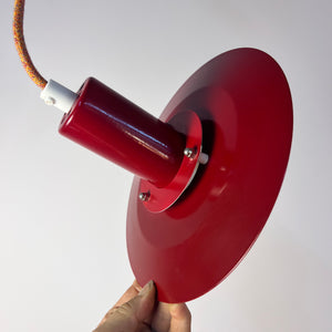 Lamellenlampe Typ 4020 dunkelrot von LYFA