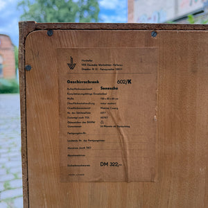 Sideboard Typ 602/K Esche von Franz Ehrlich für Hellerau