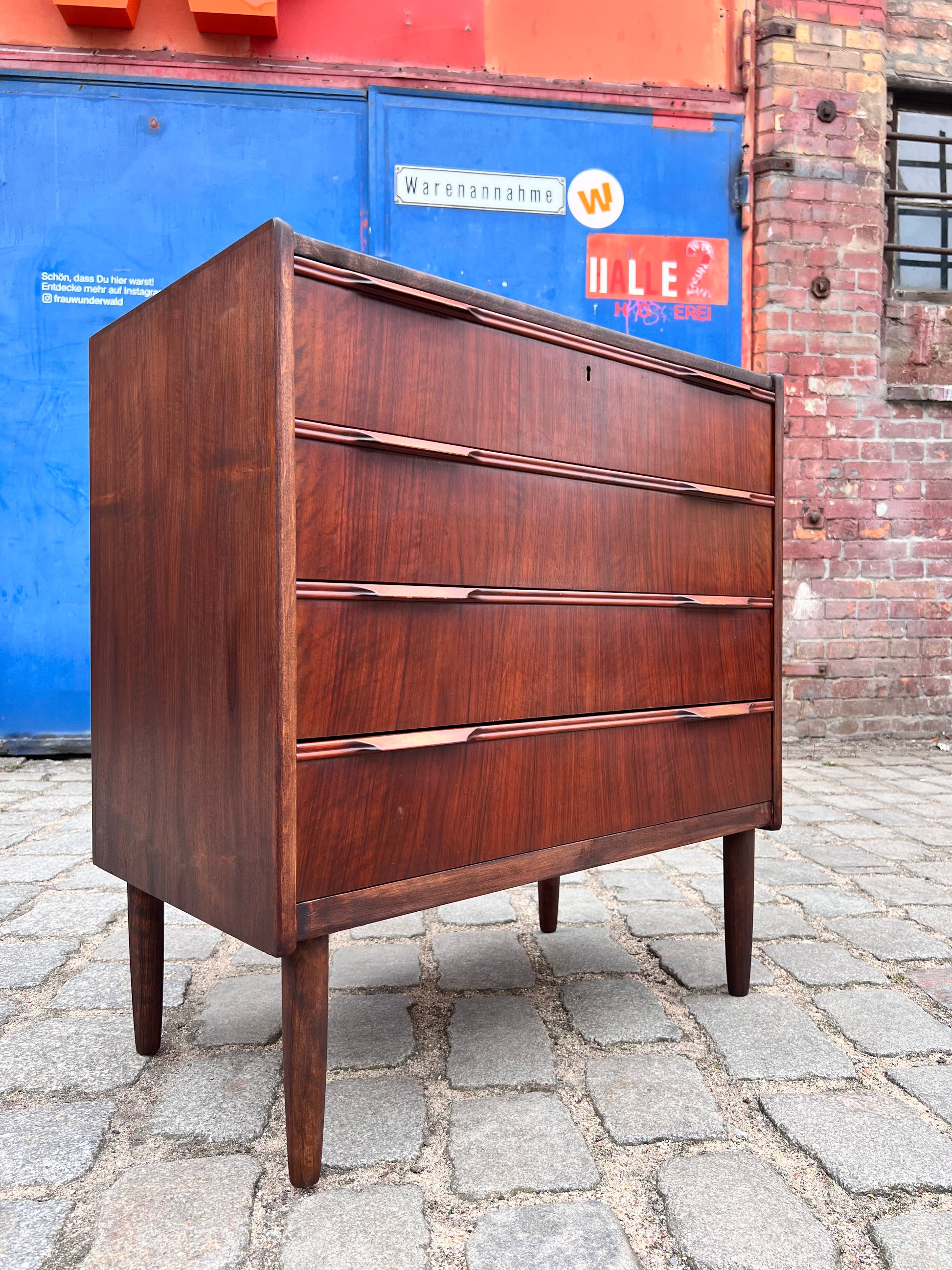 Kommode dunkelbraun aus Dänemark