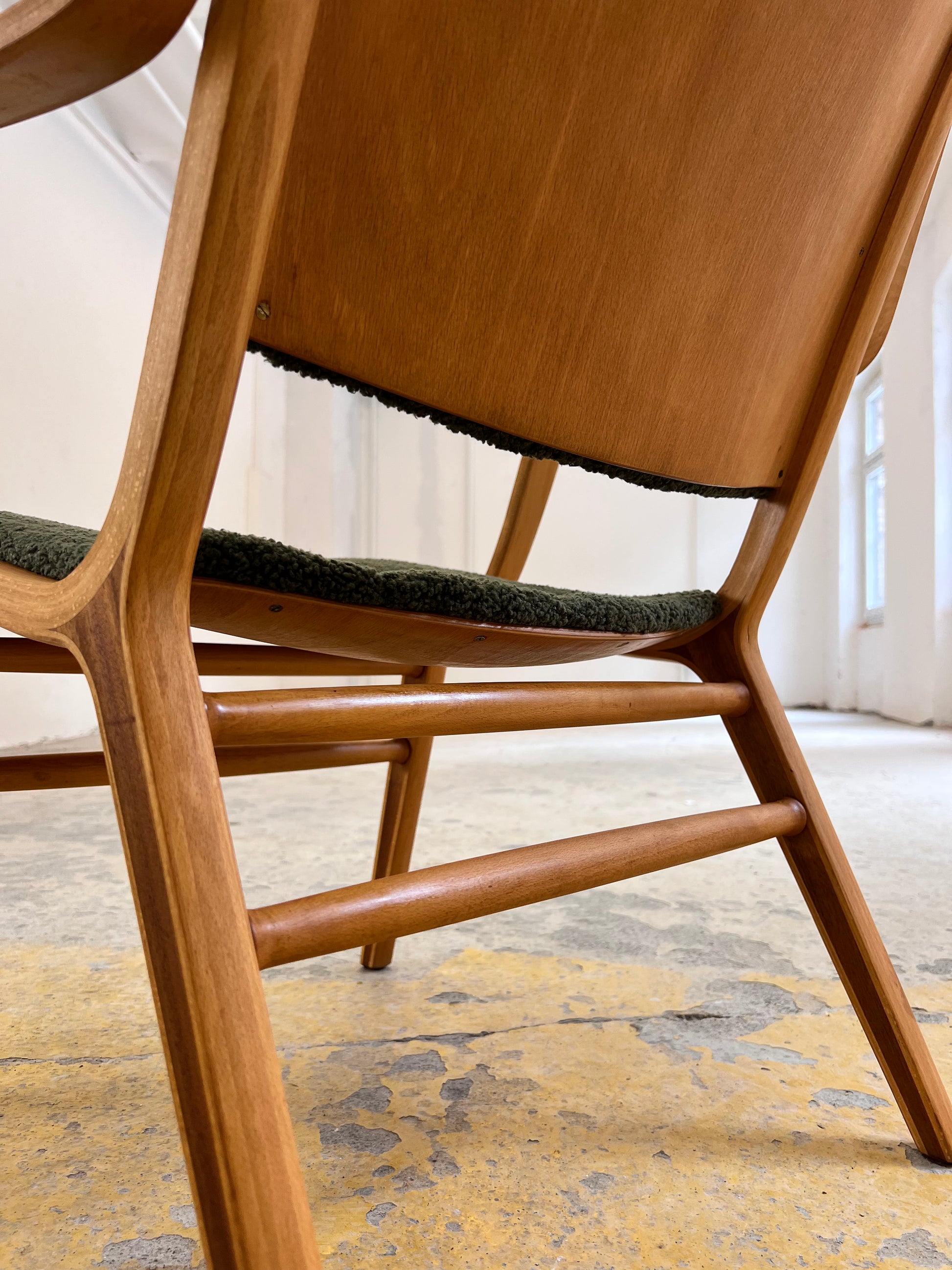 AX Lounge Chair von Peter Hvidt und Orla Mølgaard-Nielsen für Fritz Hansen