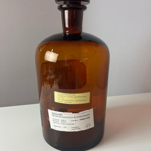 Apothekerglas Äthanol braun