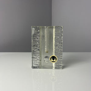 Solifleur Vase von Heiner Düsterhaus für Walther Glas