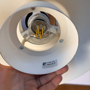 Lamellenlampe Typ 753 weiß von Horn