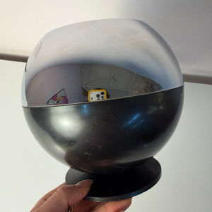 Kugel Eiskübel Chrom Kunststoff von Quist