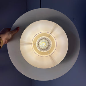 Lamellenlampe weiß von Horn