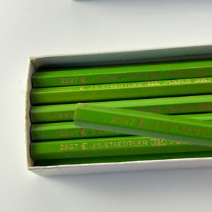 Set: Buntstfifte Mars-Chromabella grün von J.S. Staedtler