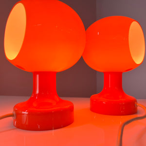 Tischlampe / Wandlampe Astronaut orange von Michael Bang für Holmegaard