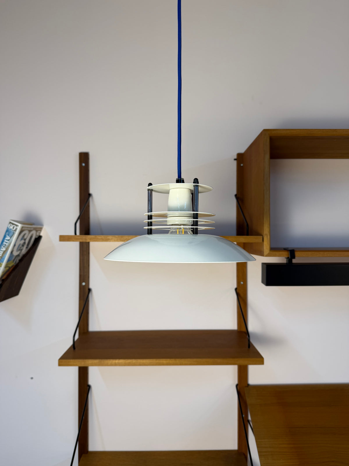 Lamellenlampe weiß aus Dänemark