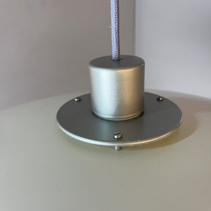 Lamellenlampe weiß silber von Design Light