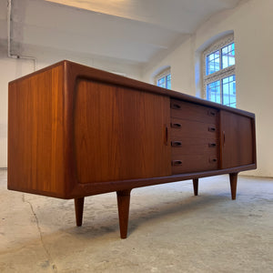 Sideboard Teak von H.P. Hansen - Breite 220 cm