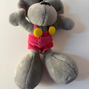 Diddl Maus mit pinker Latzhose von Thomas Goletz