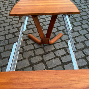 Ovaler ausziehbarer Esstisch Teak von Snedkergaarden