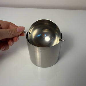 Aschenbecher Edelstahl von Arne Jacobsen für Stelton