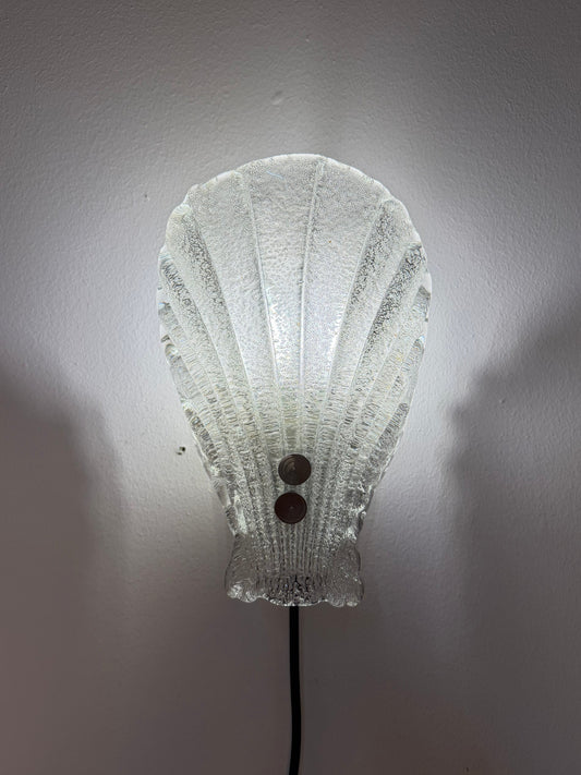 Wandlampe Muschel Glas von Sölken