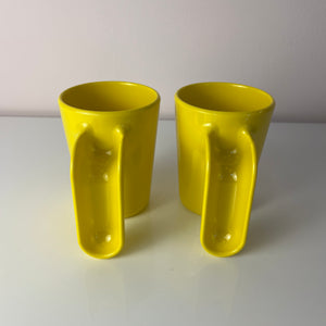 Set: 2x Tasse gelb von Ole Jensen für Room Copenhagen