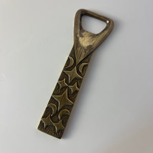 Flaschenöffner Sterne Messing
