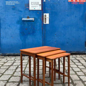 Satztische Teak von Opal Kleinmöbel