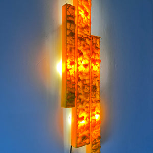 Wandlampe gelb von Uwe Mersch