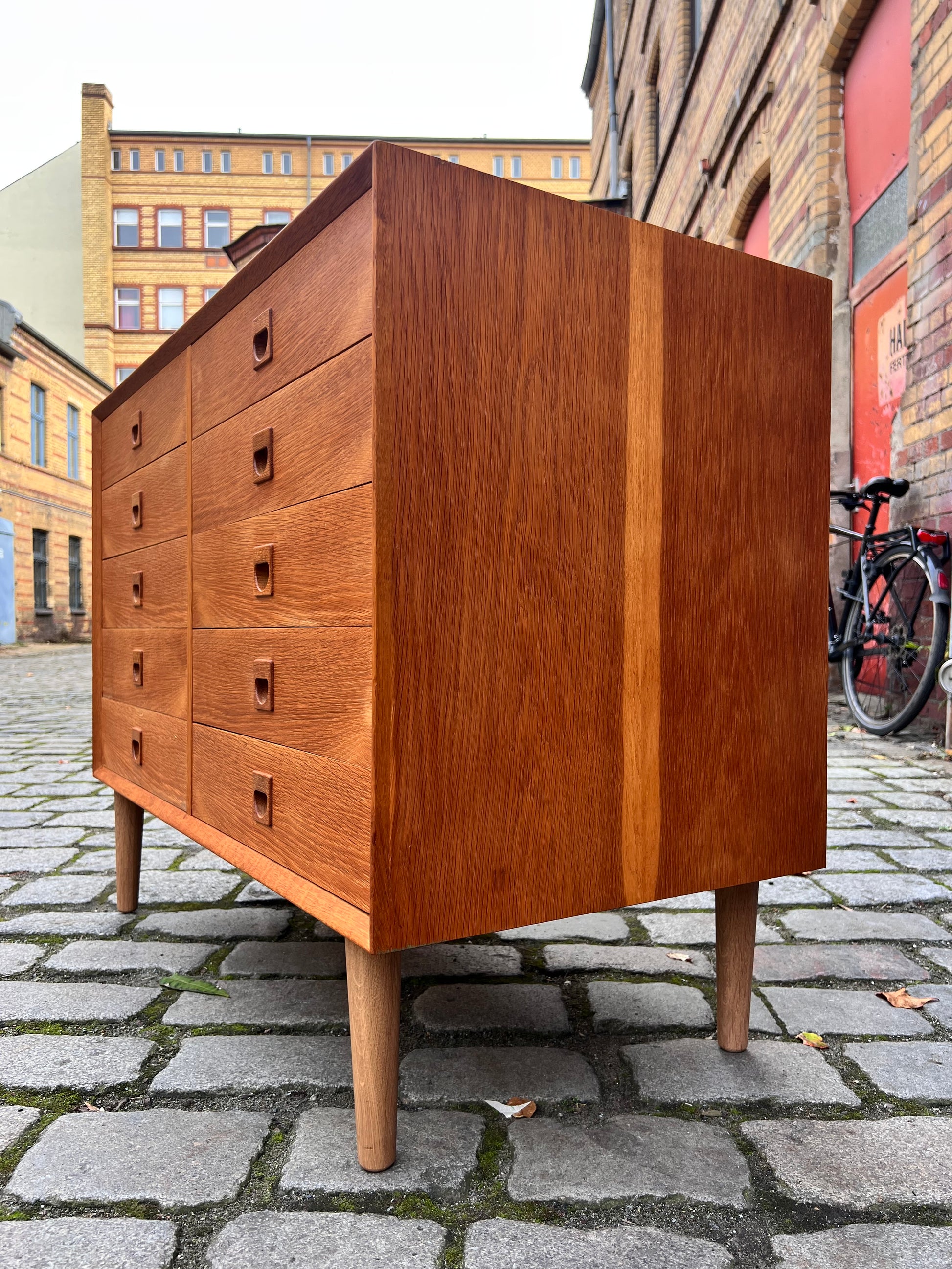 Doppelkommode Eiche von Brouer Møbelfabrik