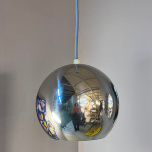 Kugellampe Topan Chrom von Verner Panton