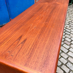 XXL Highboard Teak von H.P. Hansen aus Dänemark
