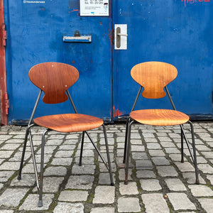 Set: 2x Stuhl Bugholz von Steen Eiler Rasmussen & Kai Lyngfeldt Larsen für Danbork