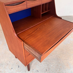 Sekretär Teak mit Schminktisch & Spiegel aus Dänemark