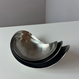Set: Servierschalen Leaf von Helle Damkjær für Georg Jensen