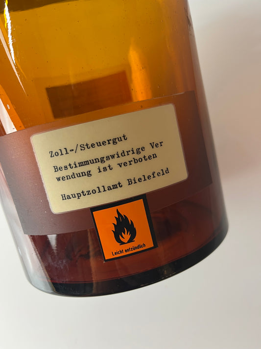 Apothekerglas Spiritus braun