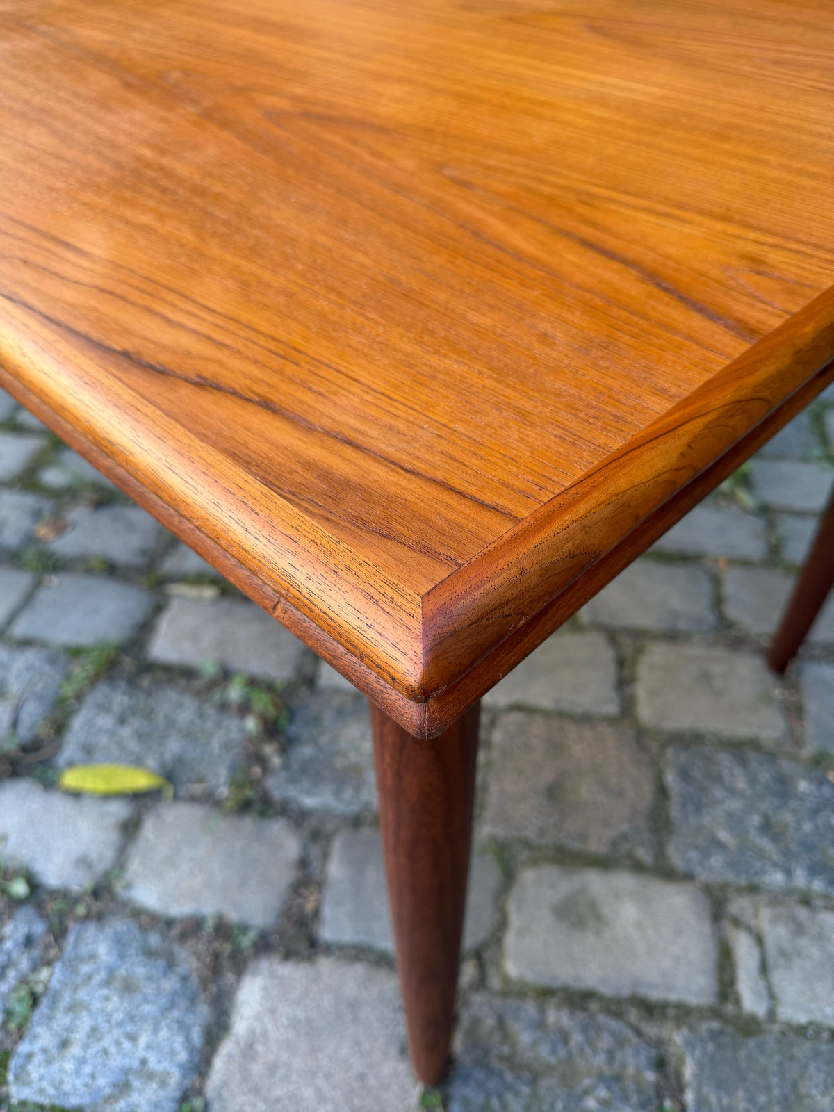 Ausziehbarer Esstisch Teak aus Dänemark