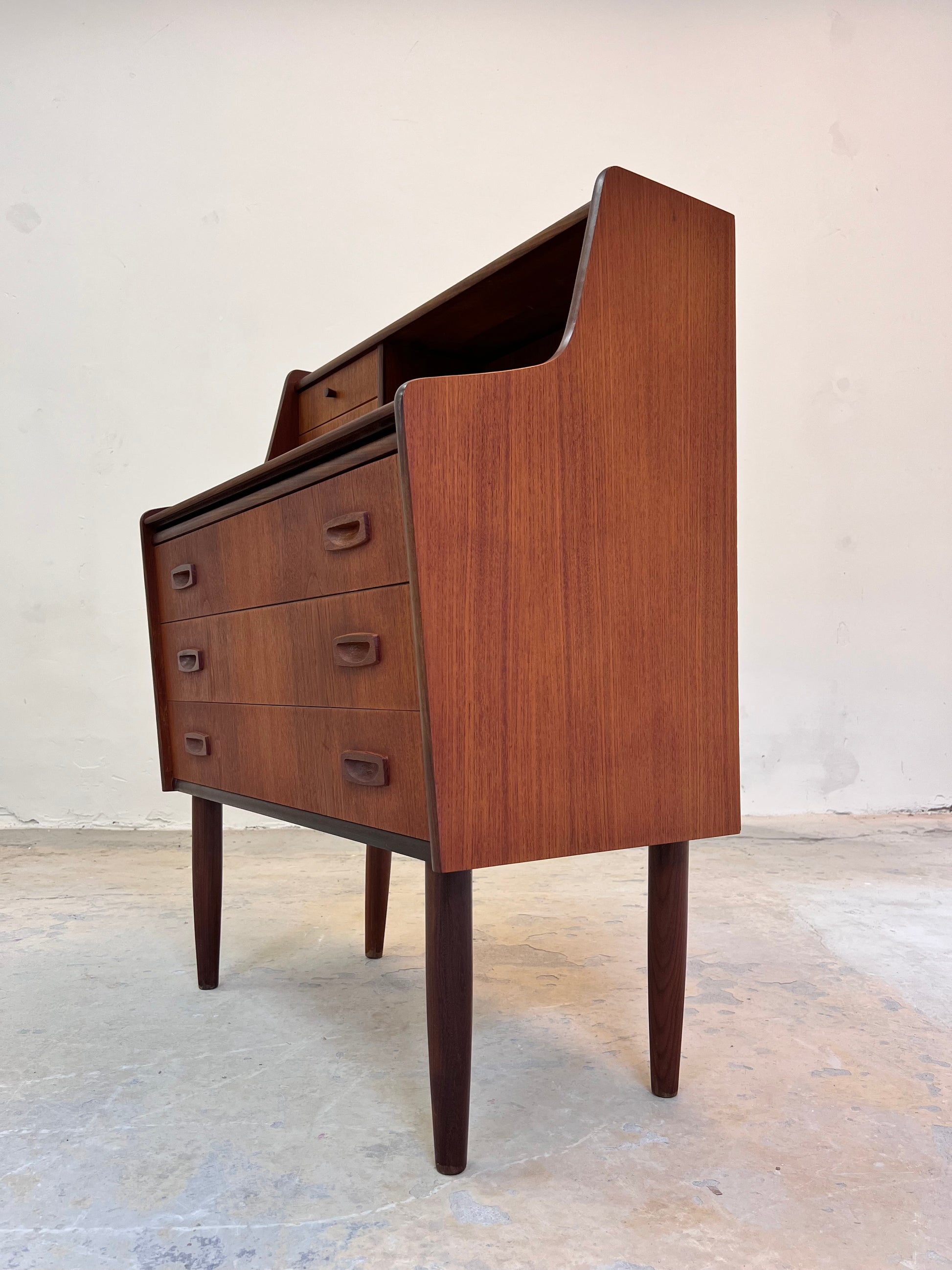 Sekretär Teak aus Dänemark