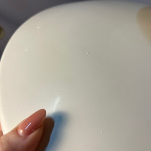 Lamellenlampe cremeweiß aus Dänemark