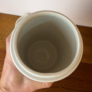 Apothekerdose Ungt. Molle weiß Porzellan - 1000 ml