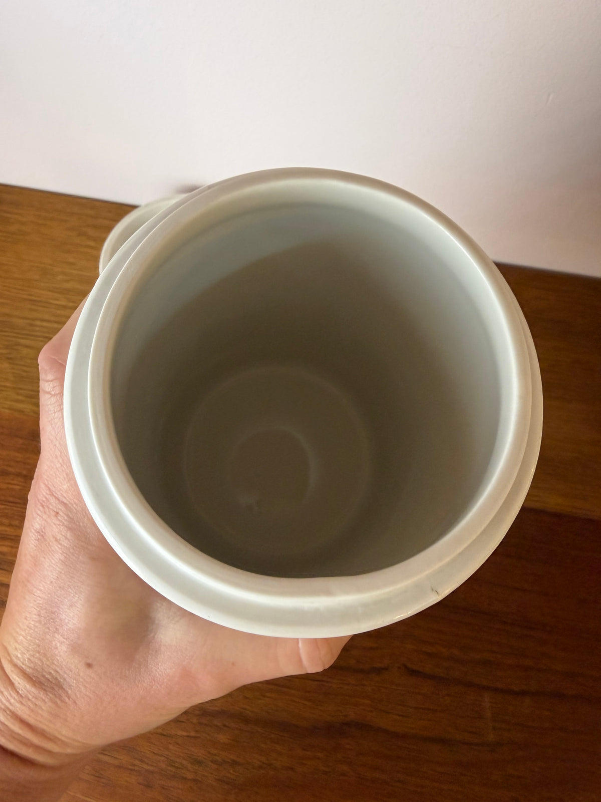 Apothekerdose Ungt. Molle weiß Porzellan - 1000 ml