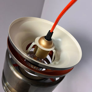 Hängelampe anthrazit orange von Carl Thore