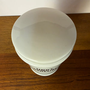 Apothekerdose Ungt. Cereum weiß Porzellan - 1000 ml