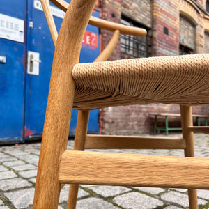 Wishbone Chair Modell CH24 Eiche geölt von Hans J. Wegner für Carl Hansen & Søn