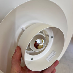 Lamellenlampe Modell Leto cremeweiß von Top Lamper
