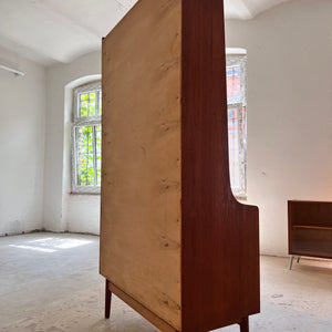 Bücherregal Teak mit Sekretär & Ausziehplatte von Johannes Sorth für Nexø